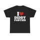 I Love Diddy Parties Funny Shirt – Hilarious Party Humor Graphic Tee for Men & Women