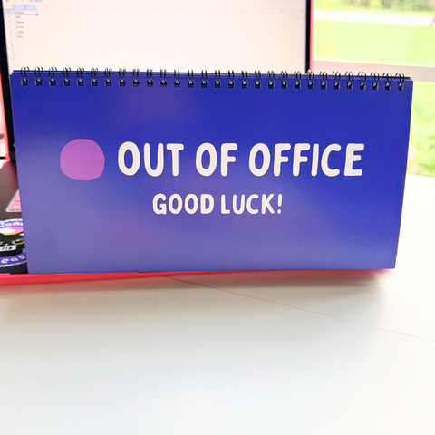Honest Work Statuses Desk Flip Sign