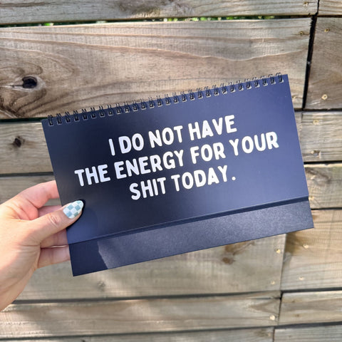 Zero F*cks Given Work Mood Desk Flip Sign