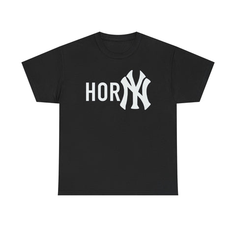 Horny Yanks Baseball Funny Shirt – Hilarious Adult Humor Graphic Tee for Men & Women