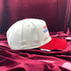 Roses Are Red Violets Are Blue I Eat Coochie And Booty Hole Too White/Red Midcrown Snapback Custom Embroidered Cap Hat