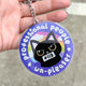 Professional People Unpleaser Glitter Keychain