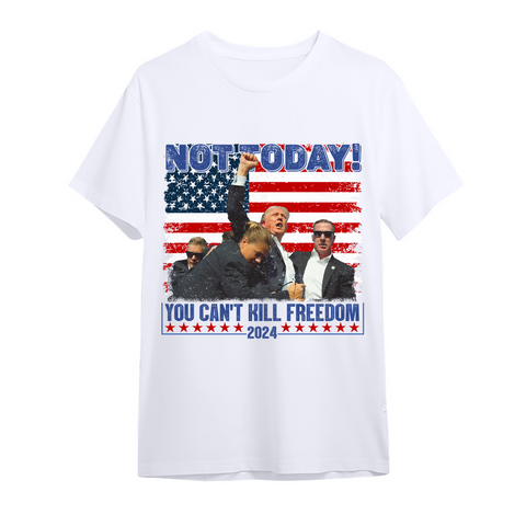 Trump Got Shot Oversize Shirt - Not Today