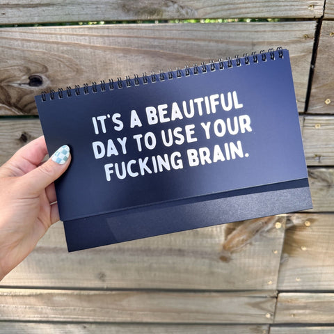 Zero F*cks Given Work Mood Desk Flip Sign