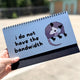 Opossums At Work Desk Flip Sign
