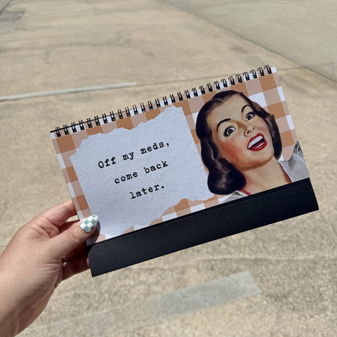 Sassy & Sweary Desk Flip Sign