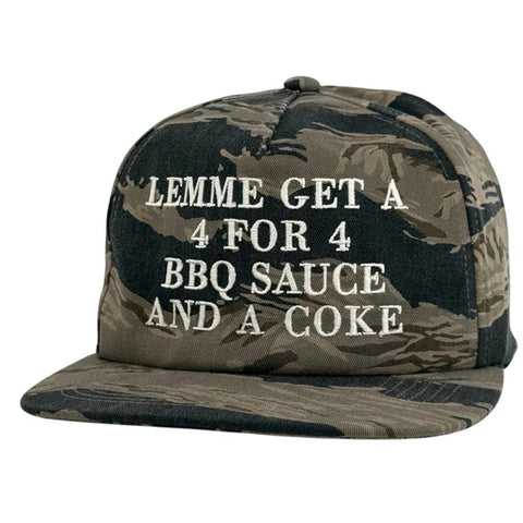 Lemme Get A 4 For 4 Custom Embroidered Hat