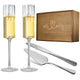 Wedding Bridal Mr & Mrs Champagne Flutes Gift