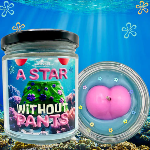 A Star Without Pants (Patrick Star Candle)