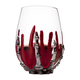 Skeleton Bloody Hand Wine Skull Glass - SINGLE 12oz