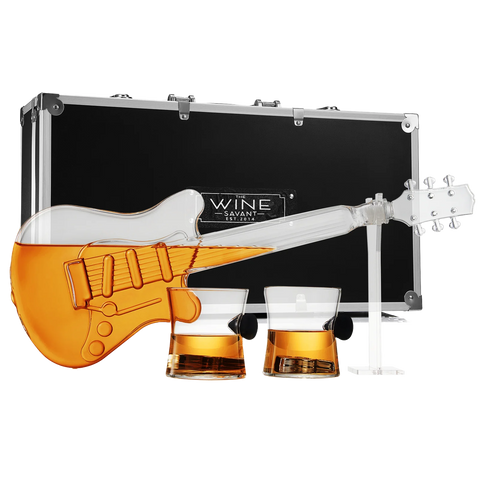 Electric Guitar Whiskey & Wine Decanter