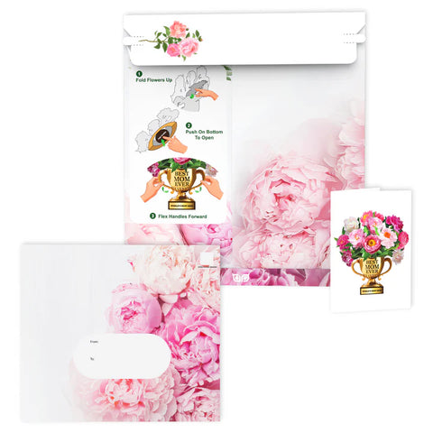 #1 Mom Trophy 3D Pop Up Mother's Day Card