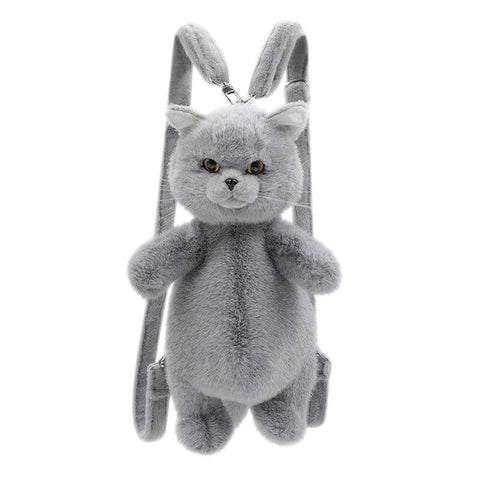 Russian Blue Cat Backpack – Cat Lover’s Daily Bag