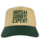 Irish Goodbye Expert Green Brim Official Collab Cut the Activist Custom Embroidery