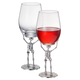 Stemmed Skeleton Wine Glass - Set of 2 - 19oz