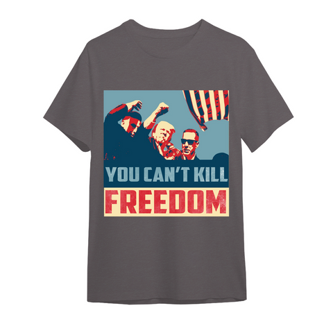 Trump Got Shot Oversize Shirt - You Can't Kill Freedom