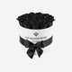 Classic White Box | Black Roses
