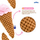 ICE CREAM PLUSH DOG TOY