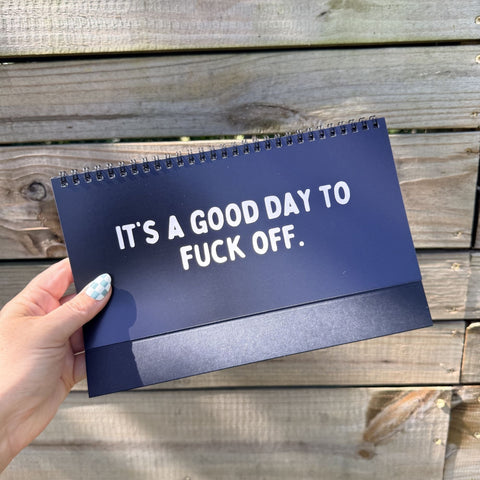 Zero F*cks Given Work Mood Desk Flip Sign