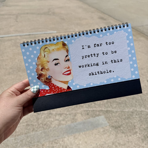 Sassy & Sweary Desk Flip Sign