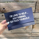 Zero F*cks Given Work Mood Desk Flip Sign