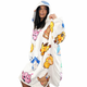 Pokémon Wearable Blanket Hoodie for Kids & Adults