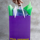 "This present doesn't suck" Purple Gift Bag