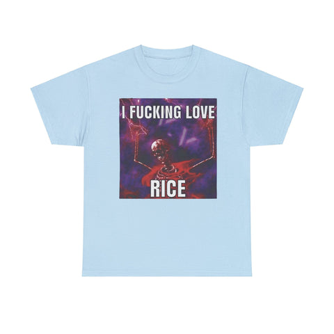 I Fucking Love Rice Meme Shirt – Funny Food Humor T-Shirt