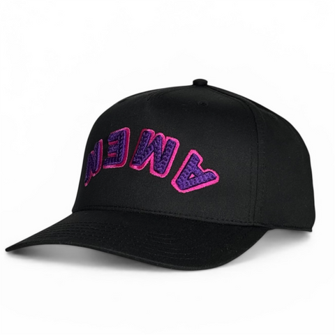Amen Upside Down Flipped Embroidered Hat