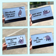 Opossums At Work Desk Flip Sign