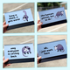 Opossums At Work Desk Flip Sign
