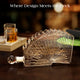 Poker Night Whiskey Decanter Set