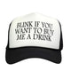 Blink if You Want To Buy Me A Drink Custom Printed Funny Meme Hat