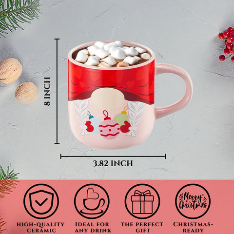 Mug With Hot Cocoa Mix & Marshmallows - Red Elf Mug