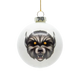 Ghoulish Glass Ornaments 4 Pack