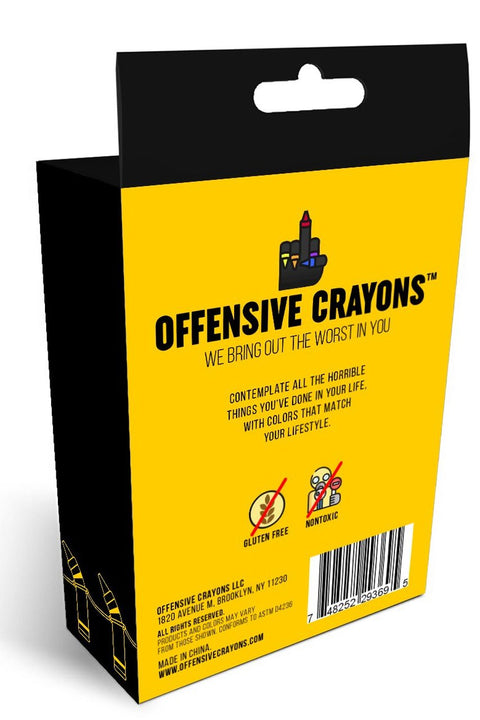 Original Offensive Crayons
