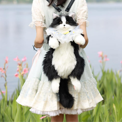 Tuxedo Cat Backpack – Cute Bag for Cat Fans Daily Companion