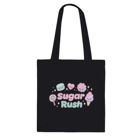 Kawaii "Sugar Rush" Candy Lover's Tote Bag