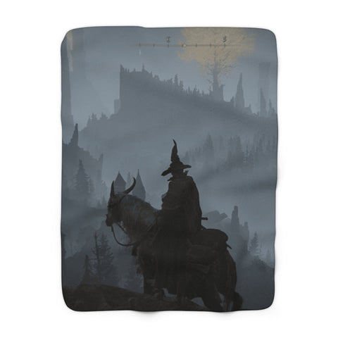 Sherpa Fleece Blanket - Cozy Plush Warm Throw with Durable Hemmed Edges