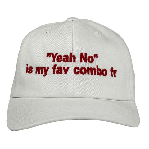 Yeah No Custom Embroidered Dad Hat
