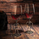 Stemmed Skeleton Wine Glass - Set of 2 - 12oz