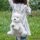 Westie Dog Backpack – Plush Bag for Girls & Puppy Lovers
