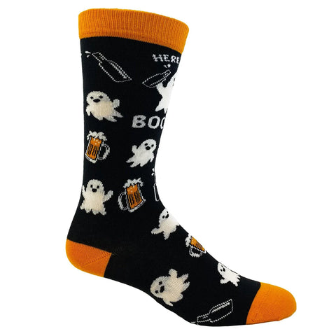 Boo Halloween Socks