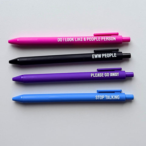 Anti People Pen Set
