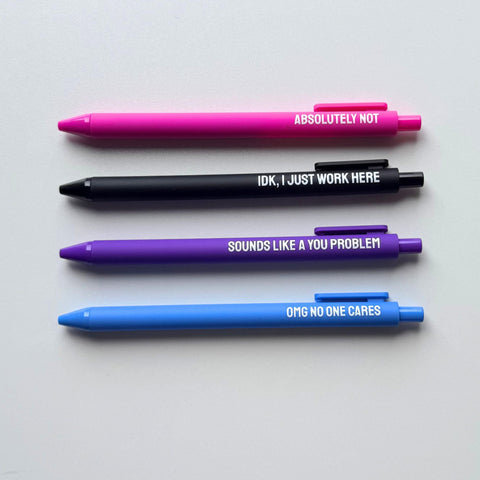 Burnt Out Pen Set
