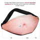 3D Beer Belly Waist Pocket Fanny Pack and Top Prank Gag Gift Travel Carry Pouch