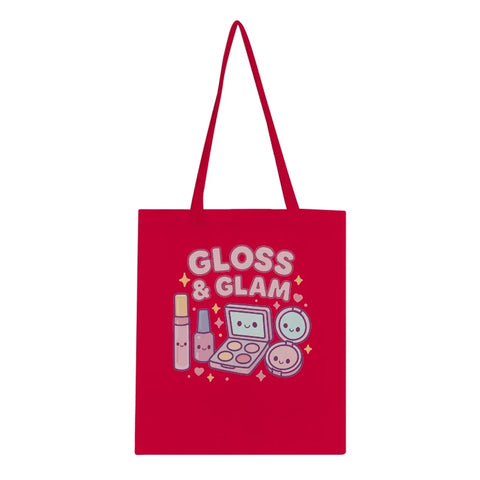 Kawaii "Gloss & Glam" Tote Bag