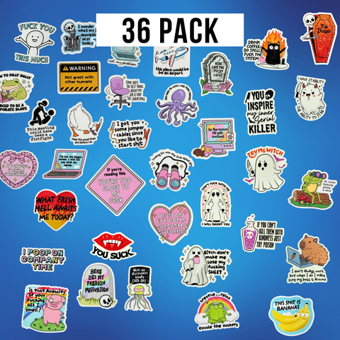 Unhinged Sticker Bundles
