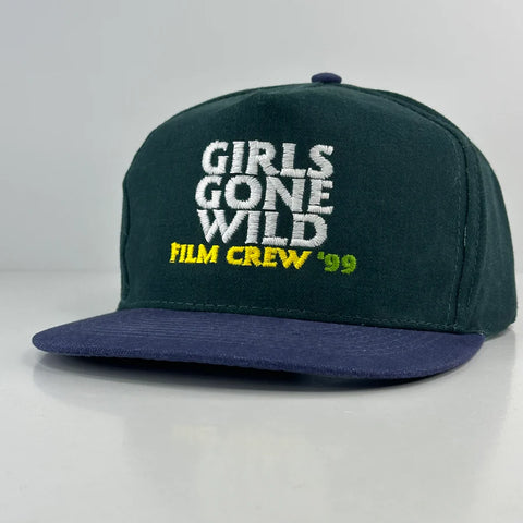 G GONE WILD Film Crew 99 Hat Custom Embroidered