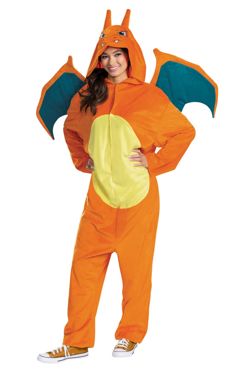 Pokemon Charizard Deluxe Costume Adult XX-Large 50-52